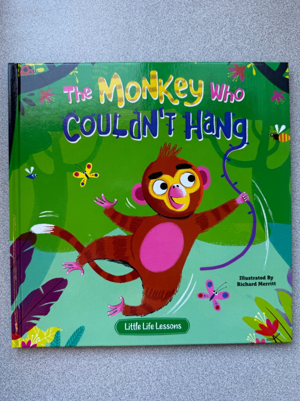The Monkey Who Couldn't Hang - Kids Picture Book (Green)